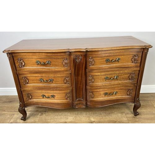 Vintage French Chest of Drawers in Walnut For Sale - Image 6 of 16