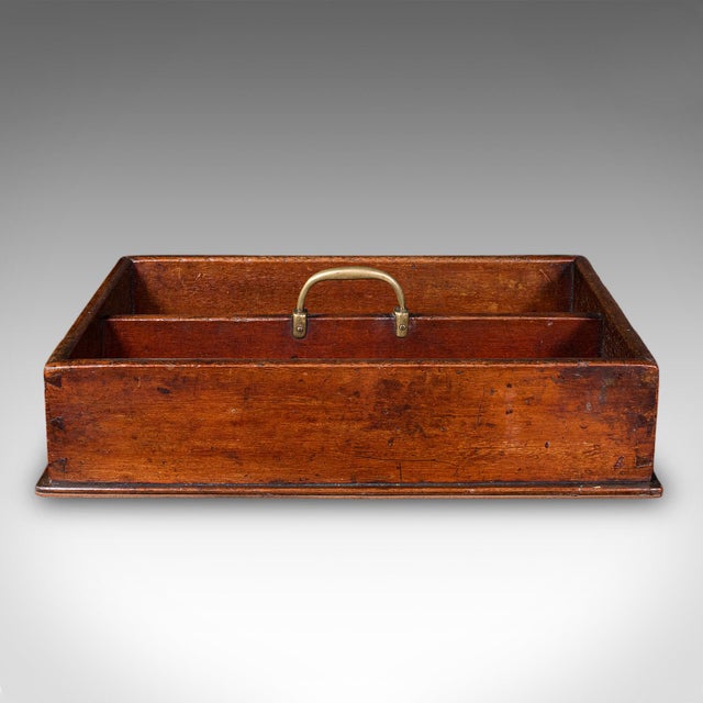 Antique Butler's Work Box, English, Country House Tool Carry, Georgian, c.1790 For Sale - Image 4 of 10