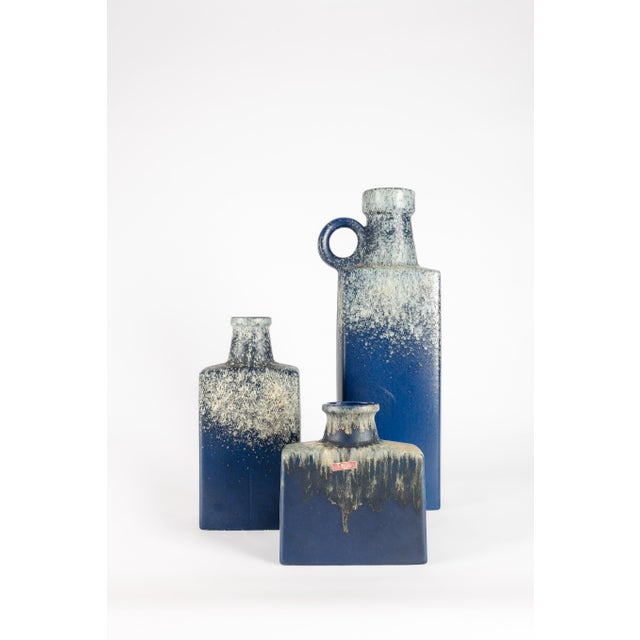 Mid-Century Ceramic Vases from Scheurich, West Germany, 1960s, Set of 3 For Sale - Image 17 of 17
