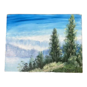 G. Marucci Beautiful Landscape Oil Painting/Canvas Signed Framed