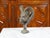 Metal Midcentury Italian Cast Bronze Sculpture of a Ram's Head on Base For Sale - Image 7 of 10