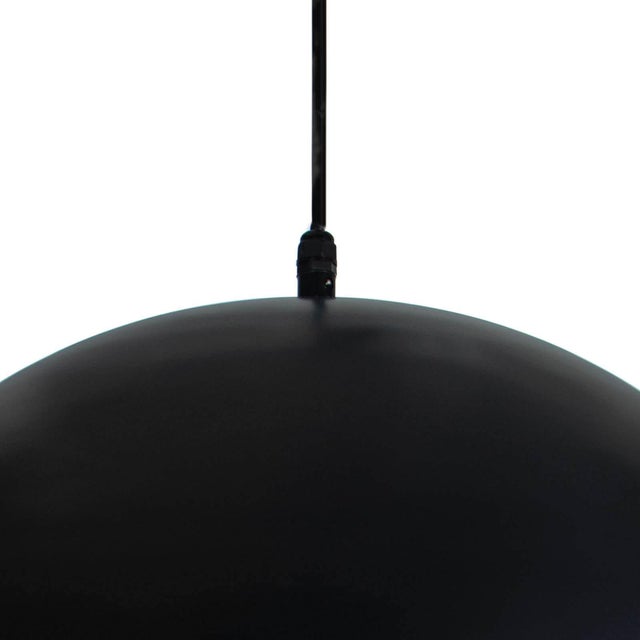 Not Yet Made - Made To Order Regina Andrew Peridot Aluminum Outdoor Pendant, Large, Black For Sale - Image 5 of 7