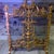 French Antique French Louis XVI Heavy Ormolu Spark Guard, Featuring an Ornate Gilt Frame With Classical Motifs and Blackened Mesh. . For Sale - Image 3 of 8