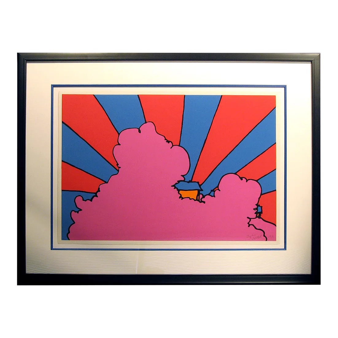 絵画 Power to the Hip Up! Peter Max 