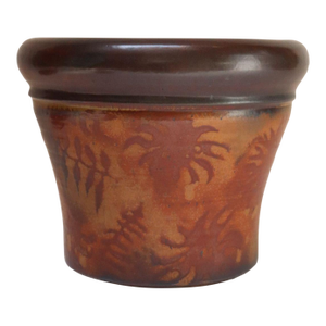 Large Vintage Architectural Studio Pottery Botanical Planter by Deanna Nichols