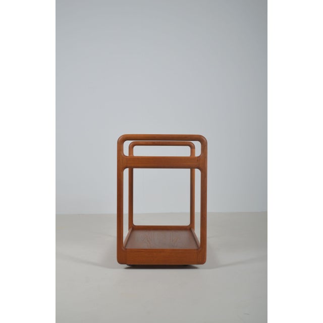 Cado Danish Serving Trolley by Poul Cadovius for Cado, 1960s For Sale - Image 4 of 7