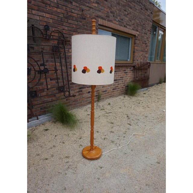 Mid-Century Modern Mid-Century Scandinavian Pine Floor Lamp by Temde, 1960s For Sale - Image 3 of 18