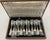 New 1980s Silver Plated 12 Pastry Forks Set , La Regence For Sale - Image 10 of 17