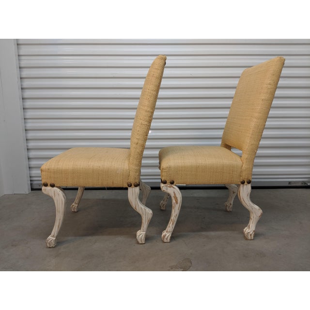 John Dickinson Style Chairs A Pair Chairish