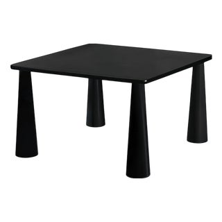 Trance Dining Table in Black Lacquer by Moanne For Sale