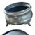 Antique Pewter Spittoon Funnel Lid 7” Saloon Tobacco Cuspidor For Sale - Image 9 of 11