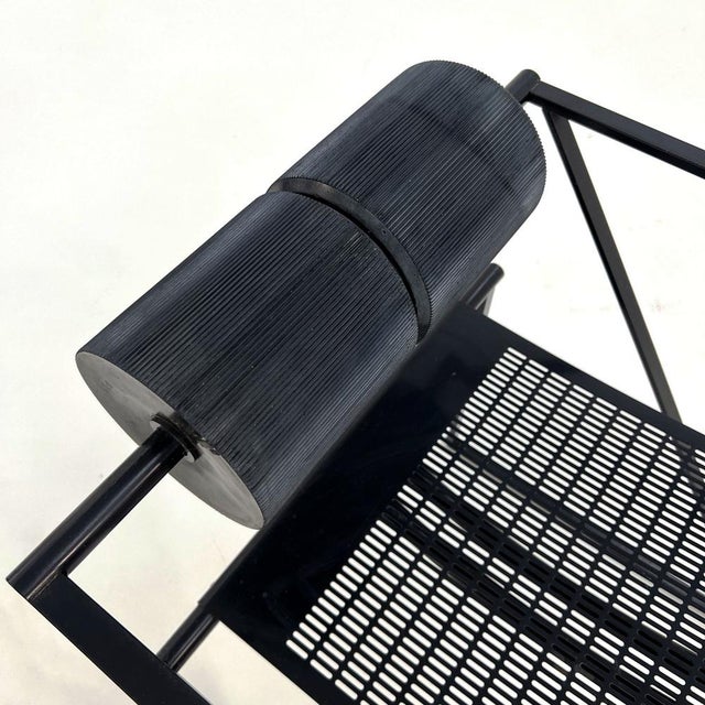 Black Seconda Chair by Mario Botta for Alias, 1980s For Sale - Image 10 of 11
