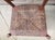 Wood 1960s Ladderback Dining Chair Rush Woven Seat For Sale - Image 7 of 11