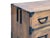 Wood Vintage Brown Wood Black Hardware Accent Stack Tansu Chest Cabinet For Sale - Image 7 of 10
