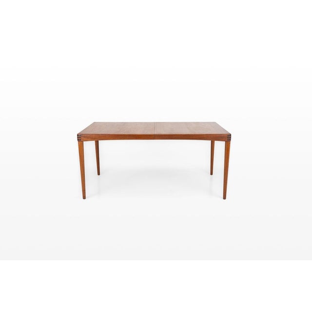 Beautiful xl extendable dining table produced by bramin in denmark during the 1960s. Crafted in warm teak, this piece...