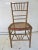 Faux Bamboo Caned Side Chairs - a Pair For Sale - Image 4 of 6