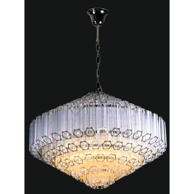 Not Yet Made - Made To Order Collection Iceberg Chandelier in Metal and Glass by Jago For Sale - Image 5 of 7