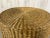 Trompe l'Oeil Draped Wicker "Ghost" Side Table For Sale - Image 11 of 13