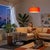 Product Type: Arc Floor Lamp - Brand: Nova of California - 100 Years Legacy - Material: Steel and Linen - Style: Mid...