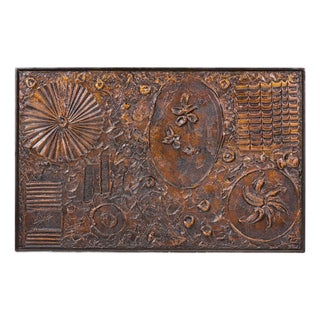 Adrian Pearsall for Craft Associates Mid Century Goop Brutalist Wall Art For Sale