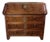 18th Century Italian Baroque Inlaid Walnut Drop-Front Secretary Desk / Commode For Sale