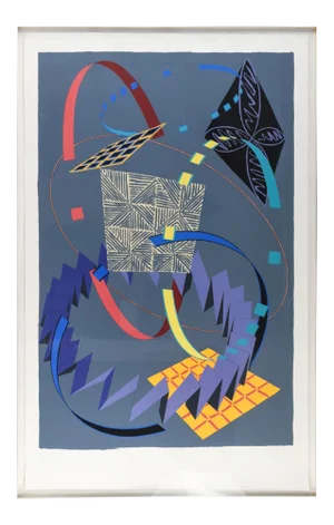 William Conlon, "Untitled Lincoln Center Collaborative" Lithograph, 1985
