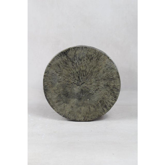 Tonga Stool in Wood For Sale - Image 4 of 5