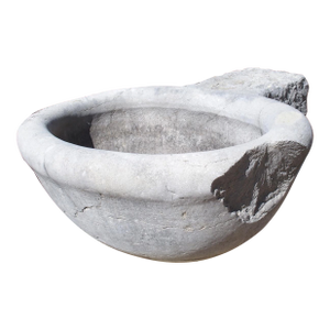 Antique Marble Basin From an Italian Villa, Early 1900s