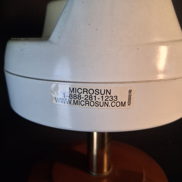 Vintage Chinoiserie Style Microsun Table Lamp For Sale - Image 6 of 6