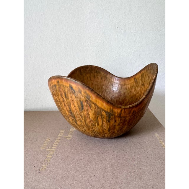 Mid-Century Modern Ceramic Ash Bowl by Gunnar Nylund for Rörstrand, 1960s For Sale - Image 3 of 11