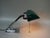 Art Deco Bankers Lamp in Chrome-Plated and Green Enameled Shade, 1920s For Sale - Image 10 of 18