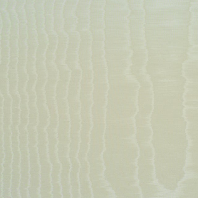 Schumacher Moire Wallpaper In Parchment Chairish