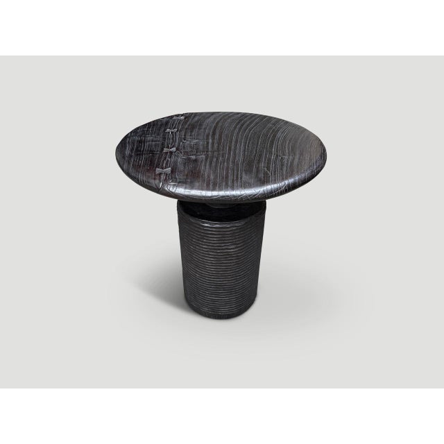 2010s Andrianna Shamaris Impressive Century Old Side Table or Entrance Table For Sale - Image 5 of 6