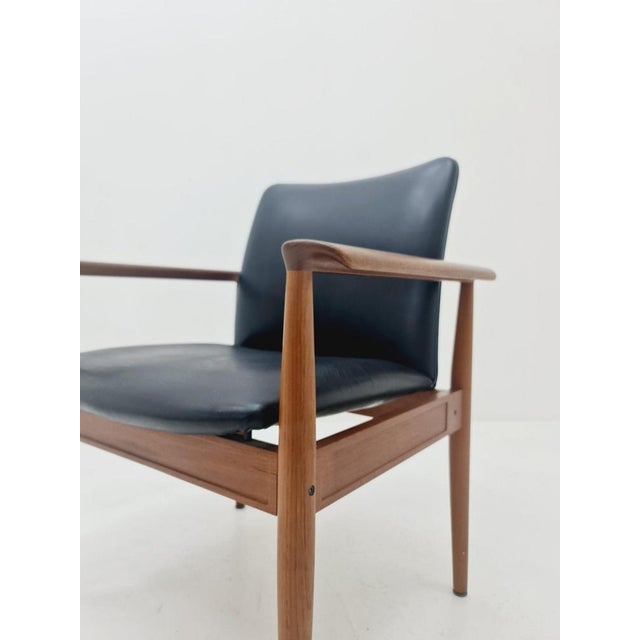 Danish Teak Armchair by Finn Juhl for France & Son, 1960s For Sale - Image 4 of 12