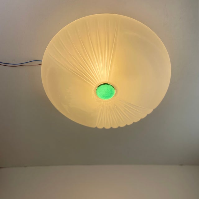 Murano Glass Ceiling Lamp, 1980s For Sale - Image 12 of 14