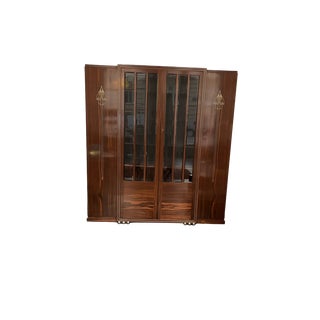 Vintage Makassar Bookcase, 1908 For Sale