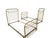 Late 19th Century Late 19th Century Whitcomb Metallic Bedstead Co. Heavy Brass Twin Beds - A Pair For Sale - Image 5 of 18