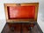 19th Century English Regency Sarcophagus Form Tea Caddy Box in Mahogany Veneer For Sale - Image 9 of 12