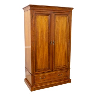 Ethan Allen Medallion Collection Cherry Armoire For Sale