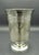 English Antique Sterling Silver Thomas Death London Regency Wine Goblet Tumbler 1814 For Sale - Image 3 of 10
