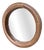 Round Wicker Mirror, 1960s For Sale