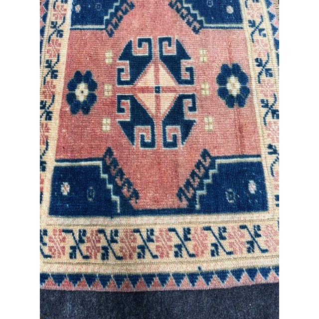 Contemporary Turkish Yastik Rug 1'9" x 2'4" For Sale - Image 3 of 5