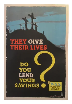 Antique American World War I Poster