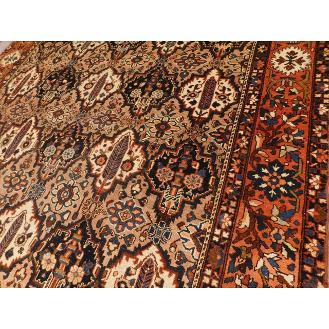 Traditional Vintage Persian Bakhtiar Rug For Sale - Image 3 of 13