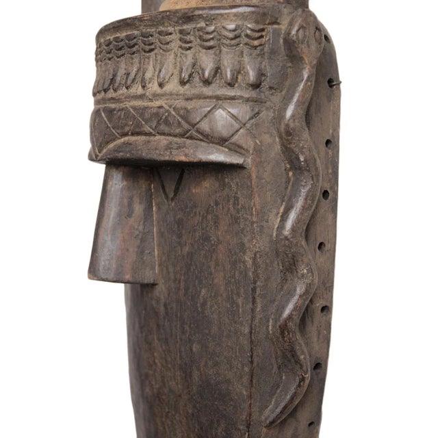 Tribal Vintage Mid 20th Century Carved Wood Toma Mask Guinea For Sale - Image 3 of 5