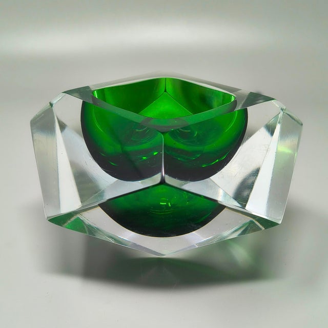Mid-Century Modern Grey Ashtray by Flavio Poli for Seguso, 1960s For Sale - Image 3 of 8