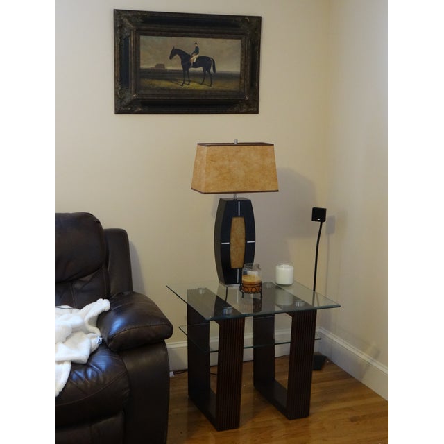 Mid 20th Century Very Rare Signed Robinson Traditional Equestrian Racehorse & Jockey Oil Paintings – Framed Pair For Sale - Image 14 of 15