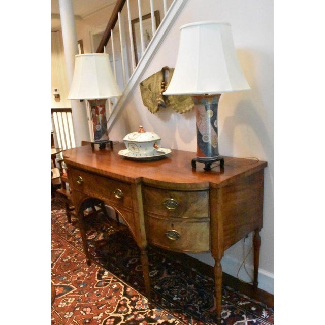 Traditional English Sheraton Sideboard For Sale - Image 3 of 11