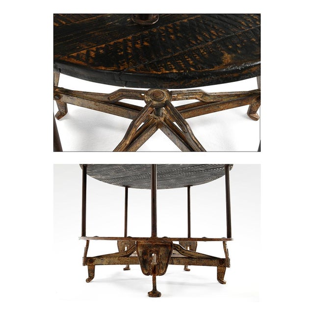 Double Round Display Table For Sale - Image 4 of 6