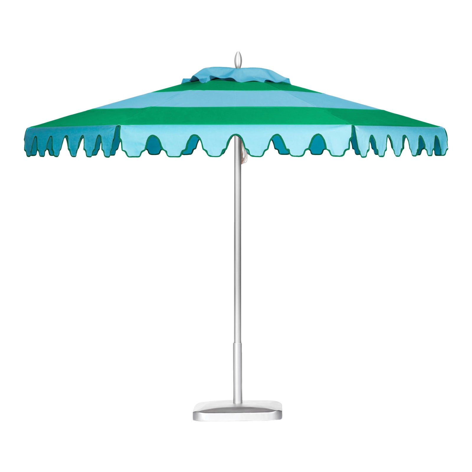 blue and green striped patio umbrella Business & Pleasure Co. The Ideal for garages Blissun 9' Outdoor Patio Umbrella,